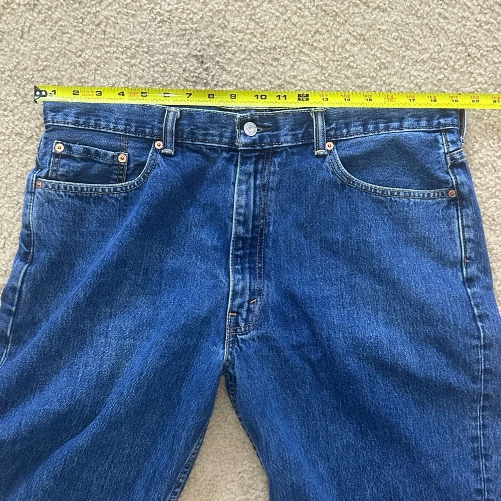 Levi’s 550 Men’s 49x30 (38x29) Relaxed Fit Dark Wash Jeans